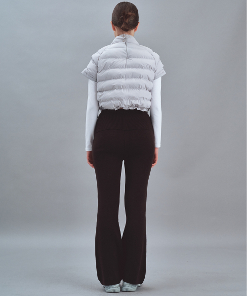 Rest&Recreation(レストアンドレクリエーション)の「KNIT FLARE PANTS - BLACK(その他パンツ・メンズ・その他・SMALL/MEDIUM)」の3枚目の写真