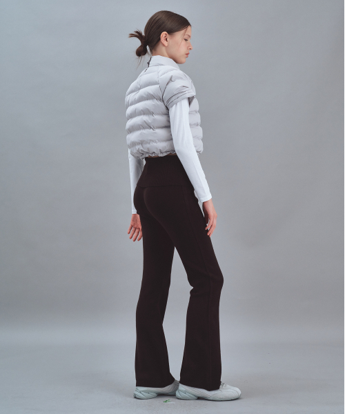 Rest&Recreation(レストアンドレクリエーション)の「KNIT FLARE PANTS - BLACK(その他パンツ・メンズ・その他・SMALL/MEDIUM)」の4枚目の写真