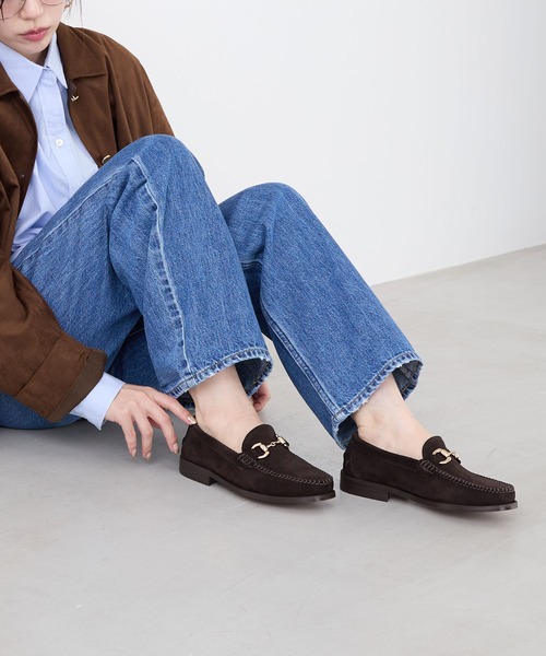 ARTESANOS(アルテサノス)の「【ARTESANOS】スエードビットローファー-Bit Loafers(ローファー・レディース・ダークブラウン・24.0/23.5)」の5枚目の写真