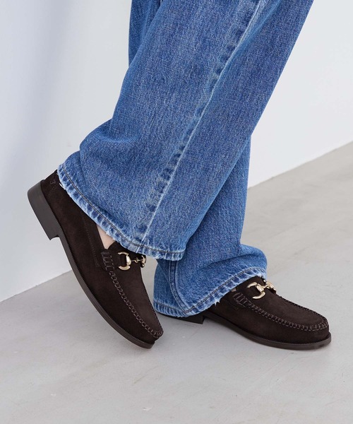 ARTESANOS(アルテサノス)の「【ARTESANOS】スエードビットローファー-Bit Loafers(ローファー・レディース・ダークブラウン・24.0/23.5)」の6枚目の写真