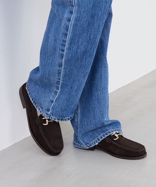 ARTESANOS(アルテサノス)の「【ARTESANOS】スエードビットローファー-Bit Loafers(ローファー・レディース・ダークブラウン・24.0/23.5)」の7枚目の写真