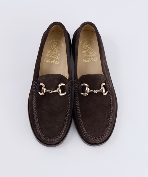ARTESANOS(アルテサノス)の「【ARTESANOS】スエードビットローファー-Bit Loafers(ローファー・レディース・ダークブラウン・24.0/23.5)」の13枚目の写真