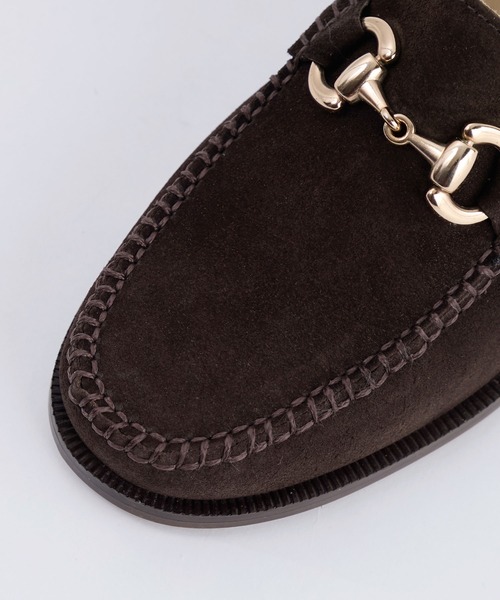ARTESANOS(アルテサノス)の「【ARTESANOS】スエードビットローファー-Bit Loafers(ローファー・レディース・ダークブラウン・24.0/23.5)」の3枚目の写真