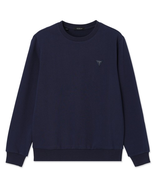 Guess（ゲス）の「UNI Sweatshirt スウェット トレーナー（スウェット・メンズ・アイボリー/ブラック/ネイビー・SMALL/X-LARGE/LARGE/MEDIUM）」の3枚目の写真