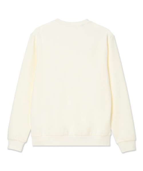 Guess（ゲス）の「UNI Sweatshirt スウェット トレーナー（スウェット・メンズ・アイボリー/ブラック/ネイビー・SMALL/X-LARGE/LARGE/MEDIUM）」の4枚目の写真