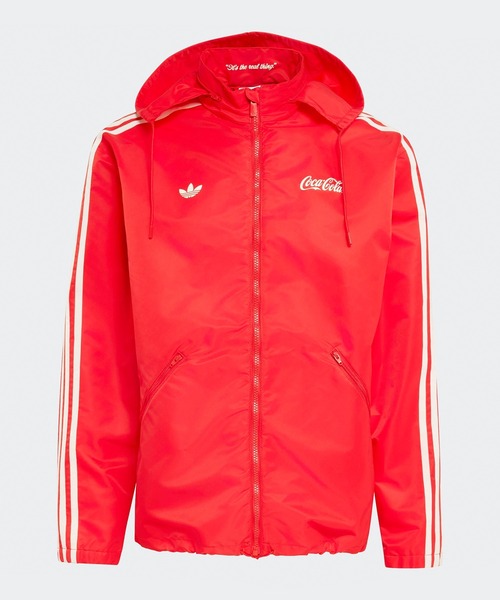 Chick(チック)の「adidas/アディダス ORI COCA COLA CLASSIC オリ コカコーラ クラシック トラックジャケット メンズ コラボ 秋 秋服 2026年秋冬(ジャージ・メンズ・レッド・L)」の1枚目の写真