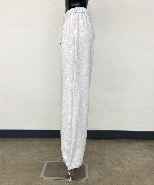 non-hedge(ノンヘッジ)の「ナポレオン風ボタンスウェットワイドパンツ(その他パンツ・レディース・ブラウン/オートミール/ネイビー/ブラック・FREE)」の21枚目の写真