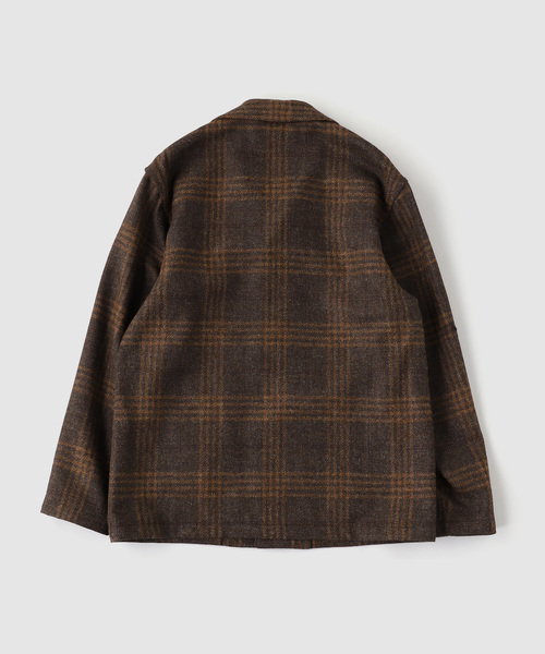 Caruso（カルーゾ）の「CARUSO(カルーゾ) Plaid Shirts Coverall（その他アウター・メンズ・チョコ・SMALL）」の2枚目の写真