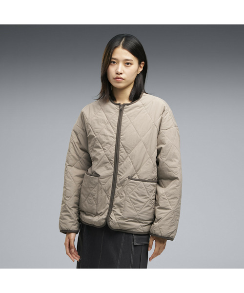 PUMA プーマ ウィメンズ ESS エレベーテッド リバーシブル ジャケット