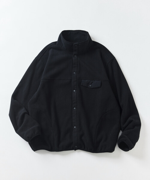 Firsthand(ファーストハンド)の「限定展開 Firsthand / ファーストハンド スナップ フリース ジャケット(ブルゾン・メンズ・ブラック/グレー/ナチュラル・MEDIUM/LARGE)」の16枚目の写真