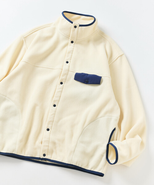 Firsthand(ファーストハンド)の「限定展開 Firsthand / ファーストハンド スナップ フリース ジャケット(ブルゾン・メンズ・ブラック/グレー/ナチュラル・MEDIUM/LARGE)」の21枚目の写真