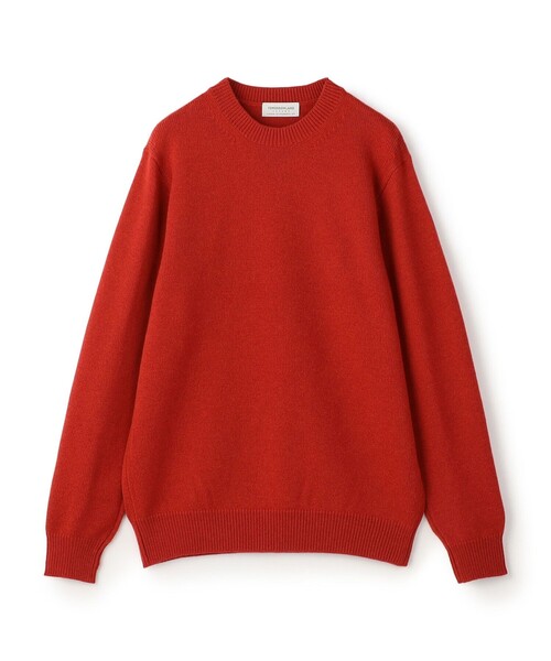 TOMORROWLAND (トゥモローランド)の「【WEB先行予約】TOMORROWLAND tricot ラムズウール クルーネックニット(ニット/セーター・メンズ・イエロー/グリーン/オレンジ/ブラック/グレー/ホワイト/ピンク/ネイビー/ダークブルー・L/XL/M/S)」の9枚目の写真