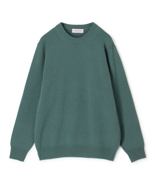 TOMORROWLAND (トゥモローランド)の「【WEB先行予約】TOMORROWLAND tricot ラムズウール クルーネックニット(ニット/セーター・メンズ・イエロー/グリーン/オレンジ/ブラック/グレー/ホワイト/ピンク/ネイビー/ダークブルー・L/XL/M/S)」の5枚目の写真