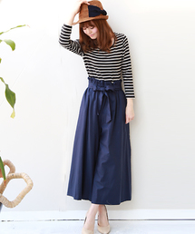 REAL CUBE | REAL CUBE 極上素材コットンモダール七分袖カットソー(Tシャツ/カットソー)