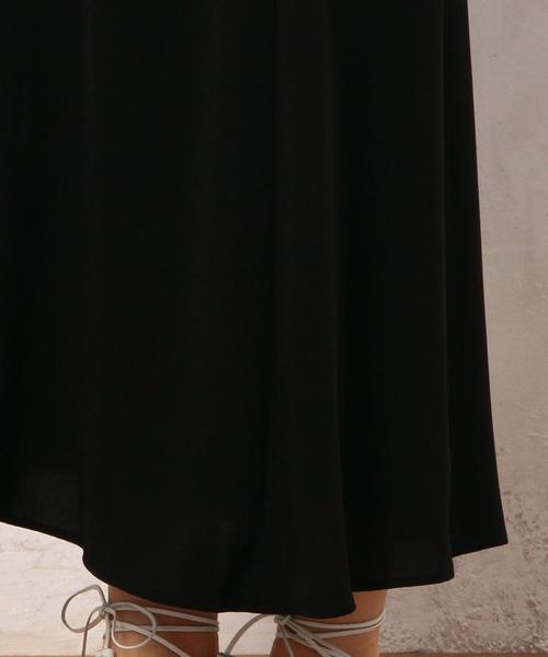 green label relaxing（グリーンレーベルリラクシング）の「KF Pドビー キャミ ワンピース（ワンピース・レディース・ブラック/オレンジ系その他・FREE）」の10枚目の写真