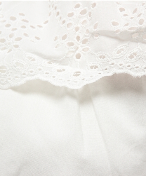 earth music&ecology（アースミュージックアンドエコロジー）の「【2016Summer】コットンレースワンピース（ワンピース・レディース・ブラック/ホワイト/ピンク・FREE）」の9枚目の写真