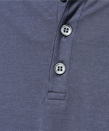 ZANONE◇アイスコットン 半袖ヘンリーネックニット◇48◇ネイビー◇伊製 ZANONE（ザノーネ）の「ZANONE: 【ICE COTTON】 ヘンリーネック