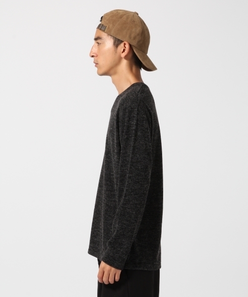 RAGEBLUE（レイジブルー）の「ソフトタッチVネックニットソー/735367（ニット/セーター・メンズ・ブラック/グレー/ネイビー/ダークブラウン/グリーン・LARGE/MEDIUM）」の7枚目の写真