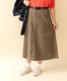 coen | コーデュロイロングスカート(スカート)