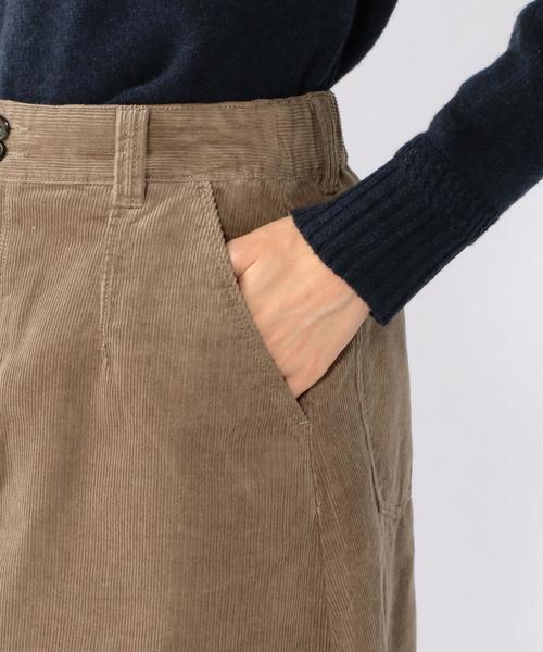 coen（コーエン）の「コーデュロイロングスカート（スカート・レディース・ネイビー/ベージュ・LARGE/MEDIUM）」の14枚目の写真