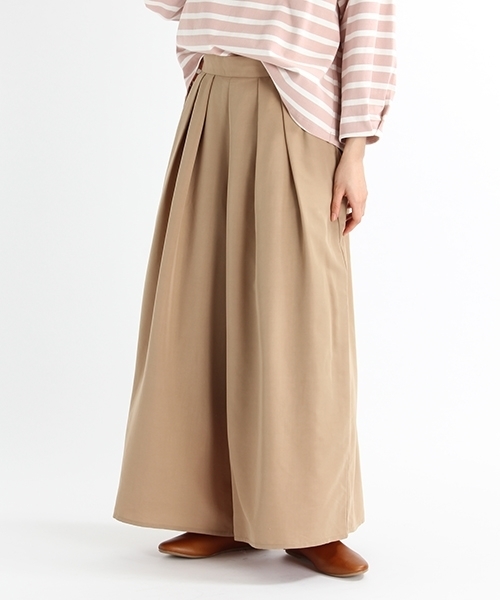 studio CLIP（スタディオクリップ）の「【days】 タックスカーチョ（その他パンツ・レディース・ピンク/スモーク/ベージュ・LARGE/MEDIUM）」の2枚目の写真