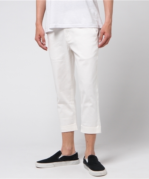 VIBGYOR（ヴィブジョー）の「VIBGYOR Select/ ストレッチカラークロップドパンツ（チノパンツ・メンズ・ブルー/ブラック/カーキ/ホワイト/レッド/ベージュ/ネイビー・X-LARGE/SMALL/MEDIUM/LARGE）」の17枚目の写真