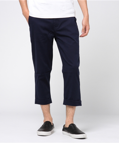 VIBGYOR（ヴィブジョー）の「VIBGYOR Select/ ストレッチカラークロップドパンツ（チノパンツ・メンズ・ブルー/ブラック/カーキ/ホワイト/レッド/ベージュ/ネイビー・X-LARGE/SMALL/MEDIUM/LARGE）」の21枚目の写真