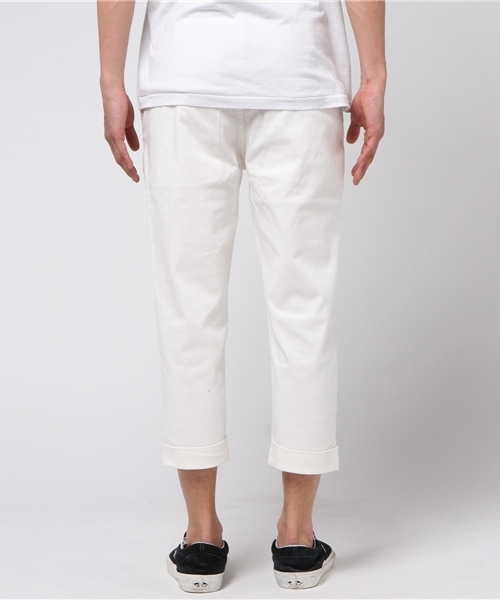 VIBGYOR（ヴィブジョー）の「VIBGYOR Select/ ストレッチカラークロップドパンツ（チノパンツ・メンズ・ブルー/ブラック/カーキ/ホワイト/レッド/ベージュ/ネイビー・X-LARGE/SMALL/MEDIUM/LARGE）」の9枚目の写真