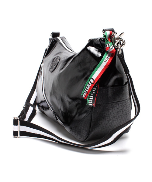 MEN'S BIGI（メンズビギ）の「【Orobianco】オロビアンコ別注 　ショルダーバッグ（ショルダーバッグ・メンズ・ブラック/ブラック×グレー/カーキ/ネイビー・FREE）」の5枚目の写真