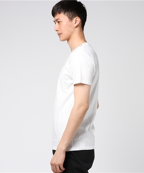 JACKROSE（ジャックローズ）の「ネイティブ･ネックレスVネックTシャツ（Tシャツ/カットソー・メンズ・ブラック/ホワイト・L/M）」の3枚目の写真