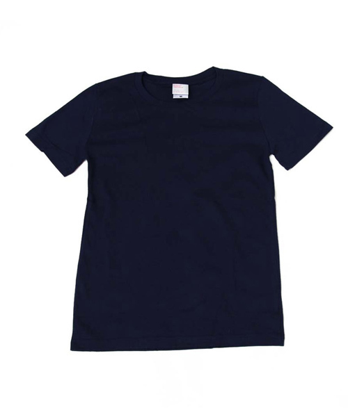 14+（イチヨンプラス）の「レディース無地Tシャツ（Tシャツ/カットソー・レディース・ブラック/カーキ/スカイブルー/ブラウン/ナチュラル/ネイビー/パープル/ホワイト/オレンジ/ブルー/グレー・MEDIUM/SMALL/LARGE）」の8枚目の写真