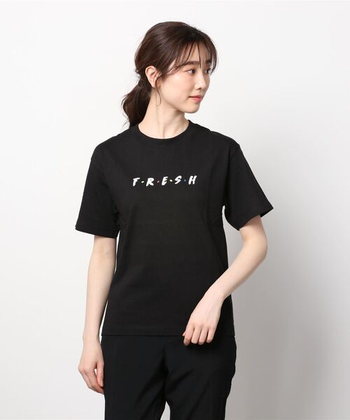 .efiLevol（エフィレボル）の「EFILEVOL  F.r.e.s.h Tee / エフィレボル  F.r.e.s.h Tee（Tシャツ/カットソー・レディース・ホワイト/ブラック/グレー・FREE）」の2枚目の写真