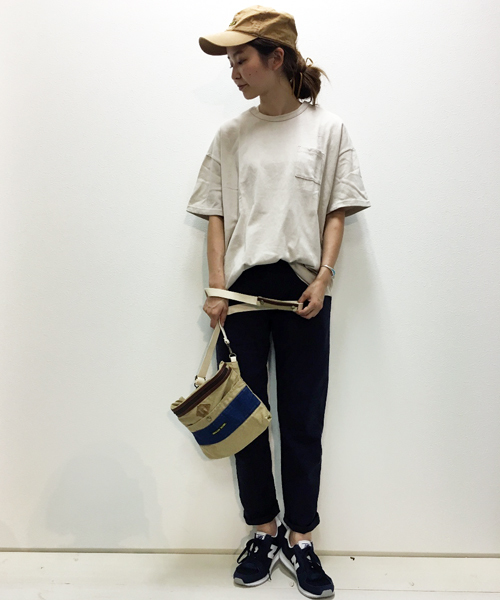 GREEN BOWL（グリーンボウル）の「GREEN BOWL Twill Tapered Pants/グリーンボウルツイルテーパードパンツ（その他パンツ・メンズ・ベージュ/オリーブ/ネイビー・36/38/40）」の14枚目の写真