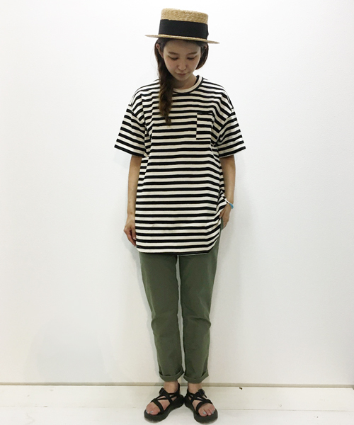 GREEN BOWL（グリーンボウル）の「GREEN BOWL Twill Tapered Pants/グリーンボウルツイルテーパードパンツ（その他パンツ・メンズ・ベージュ/オリーブ/ネイビー・36/38/40）」の16枚目の写真