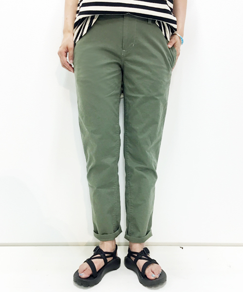 GREEN BOWL（グリーンボウル）の「GREEN BOWL Twill Tapered Pants/グリーンボウルツイルテーパードパンツ（その他パンツ・メンズ・ベージュ/オリーブ/ネイビー・36/38/40）」の20枚目の写真