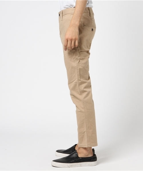 GREEN BOWL（グリーンボウル）の「GREEN BOWL Twill Tapered Pants/グリーンボウルツイルテーパードパンツ（その他パンツ・メンズ・ベージュ/オリーブ/ネイビー・36/38/40）」の4枚目の写真