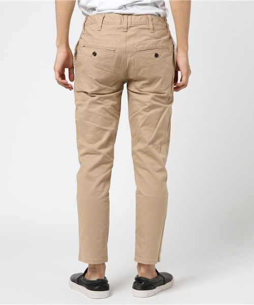 GREEN BOWL（グリーンボウル）の「GREEN BOWL Twill Tapered Pants/グリーンボウルツイルテーパードパンツ（その他パンツ・メンズ・ベージュ/オリーブ/ネイビー・36/38/40）」の5枚目の写真