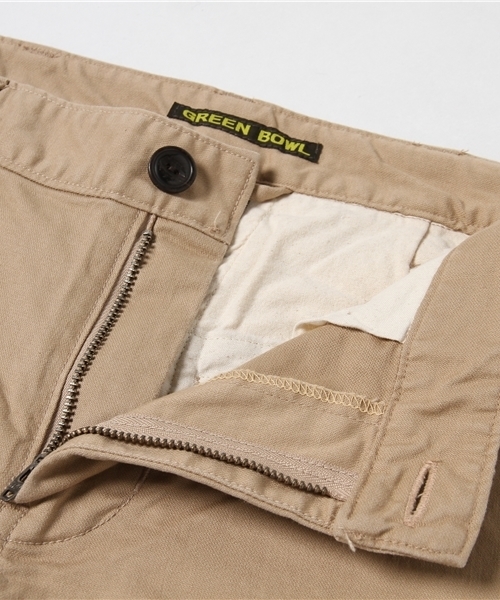 GREEN BOWL（グリーンボウル）の「GREEN BOWL Twill Tapered Pants/グリーンボウルツイルテーパードパンツ（その他パンツ・メンズ・ベージュ/オリーブ/ネイビー・36/38/40）」の10枚目の写真