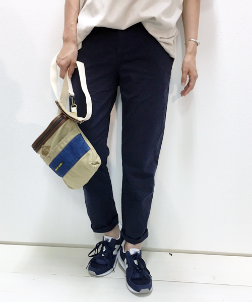 GREEN BOWL（グリーンボウル）の「GREEN BOWL Twill Tapered Pants/グリーンボウルツイルテーパードパンツ（その他パンツ・メンズ・ベージュ/オリーブ/ネイビー・36/38/40）」の21枚目の写真