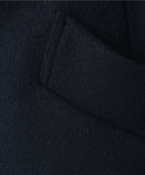 un dix cors（アンディコール）の「フード付ショートコート（その他アウター・レディース・ライトブルー/ライトベージュ/ネイビー・ﾌﾘ-）」の11枚目の写真