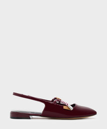 CHARLES & KEITH | ロープディテールスリングバックフラット / ROPE DETAIL SLINGBACK FLATS(パンプス)