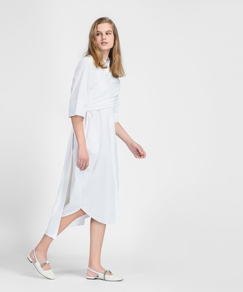 CHARLES & KEITH(チャールズ & キース)の「ロープディテールスリングバックフラット / ROPE DETAIL SLINGBACK FLATS(パンプス・レディース・ホワイト/レッド・23cm/24.5cm/23.5cm/25cm)」の14枚目の写真
