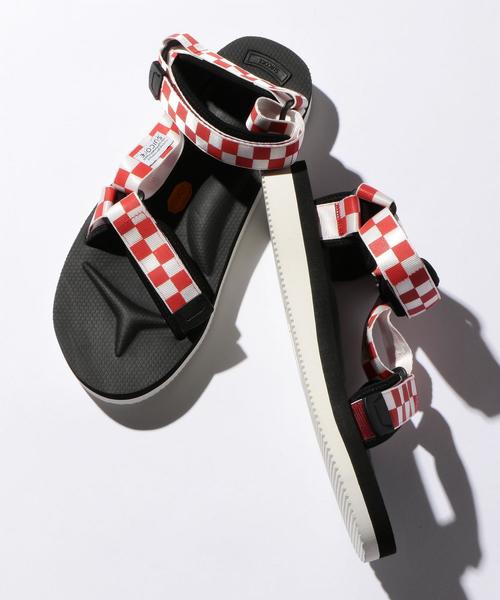 suicoke（スイコック）の「＜SUICOKE＞ DEPA-V2chk/サンダル（サンダル・メンズ・レッド/ブラック・9/8/10）」の2枚目の写真