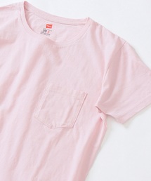 HANES×SLOBE 別注 USコットン クルーポケットTシャツ◆
