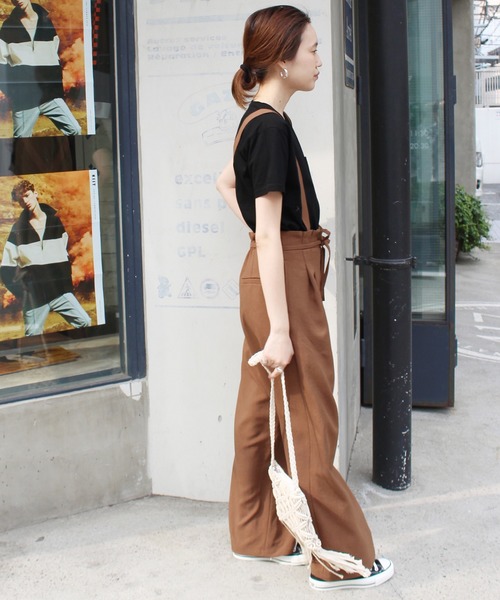 SLOBE IENA（スローブイエナ）の「HANES×SLOBE 別注 USコットン クルーポケットTシャツ◆（Tシャツ/カットソー・レディース・ホワイト/ブラック/グレー系その他/ブラウン/パープル系その他/ピンク・FREE）」の14枚目の写真