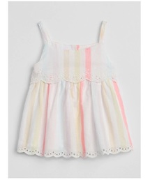 GAP | Stripe Eyelet Scalloped Top(キャミソール)