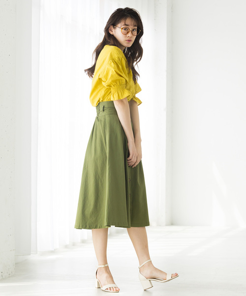 WEGO（ウィゴー）の「WEGO/スカラップコットンレースブラウス（シャツ/ブラウス・レディース・ライトピンク/ブラック/ホワイト/イエロー・FREE）」の5枚目の写真