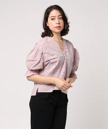 WEGO | WEGO/スカラップコットンレースブラウス(シャツ/ブラウス)