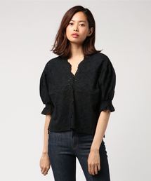 WEGO | WEGO/スカラップコットンレースブラウス(シャツ/ブラウス)