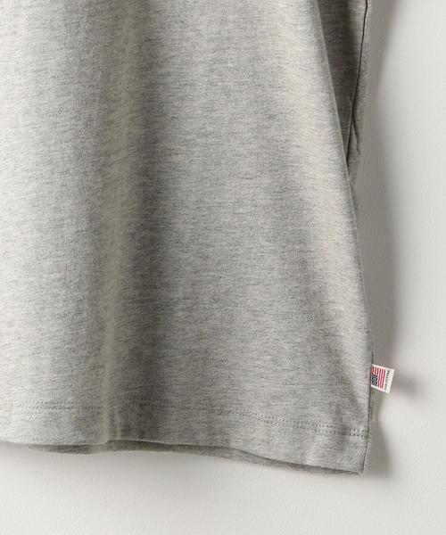 coen（コーエン）の「USAコットンフレンチスリーブTシャツ(カットソー)（Tシャツ/カットソー・レディース・ネイビー/ホワイト/グレー/ライラック・FREE）」の11枚目の写真